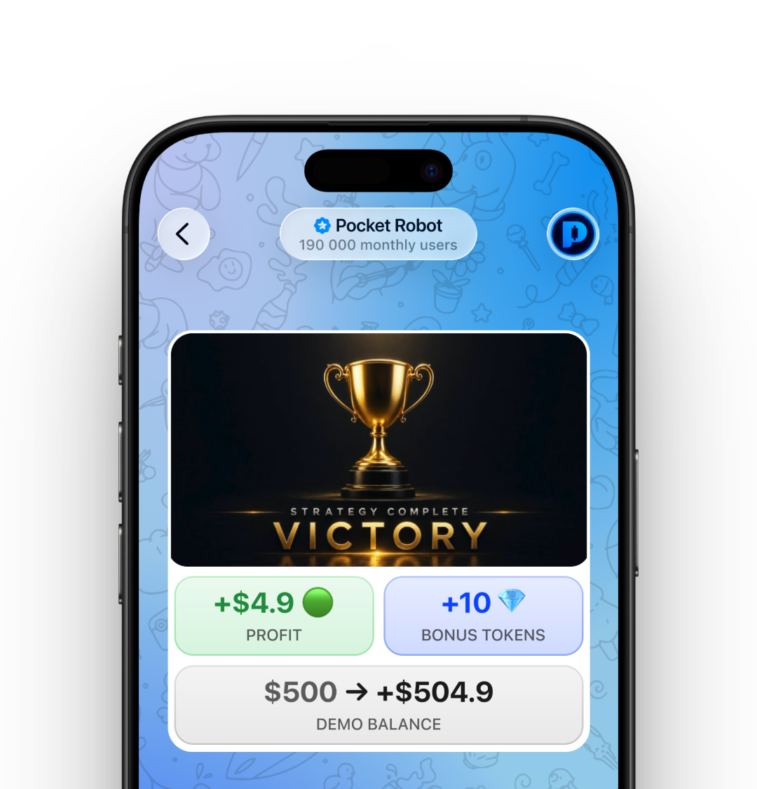 Earn a bonus at each level